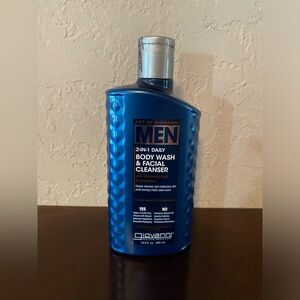 Art of Giovanni 2-in-1 daily body wash& facial cleanser w/ginseng & eucalyptus